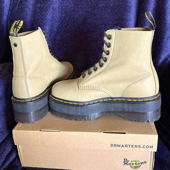 Dr. Martens 1460 Max Leather Platform Boots - Picture 5 of 12